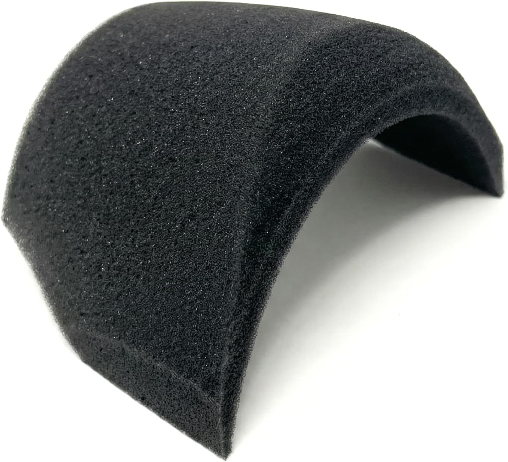 Fashion Shoulder Pads – Lightweight Foam Dolman Shaped Pads with Bra Strap Anchor, Reusable Clothing Accessories for Women – Black