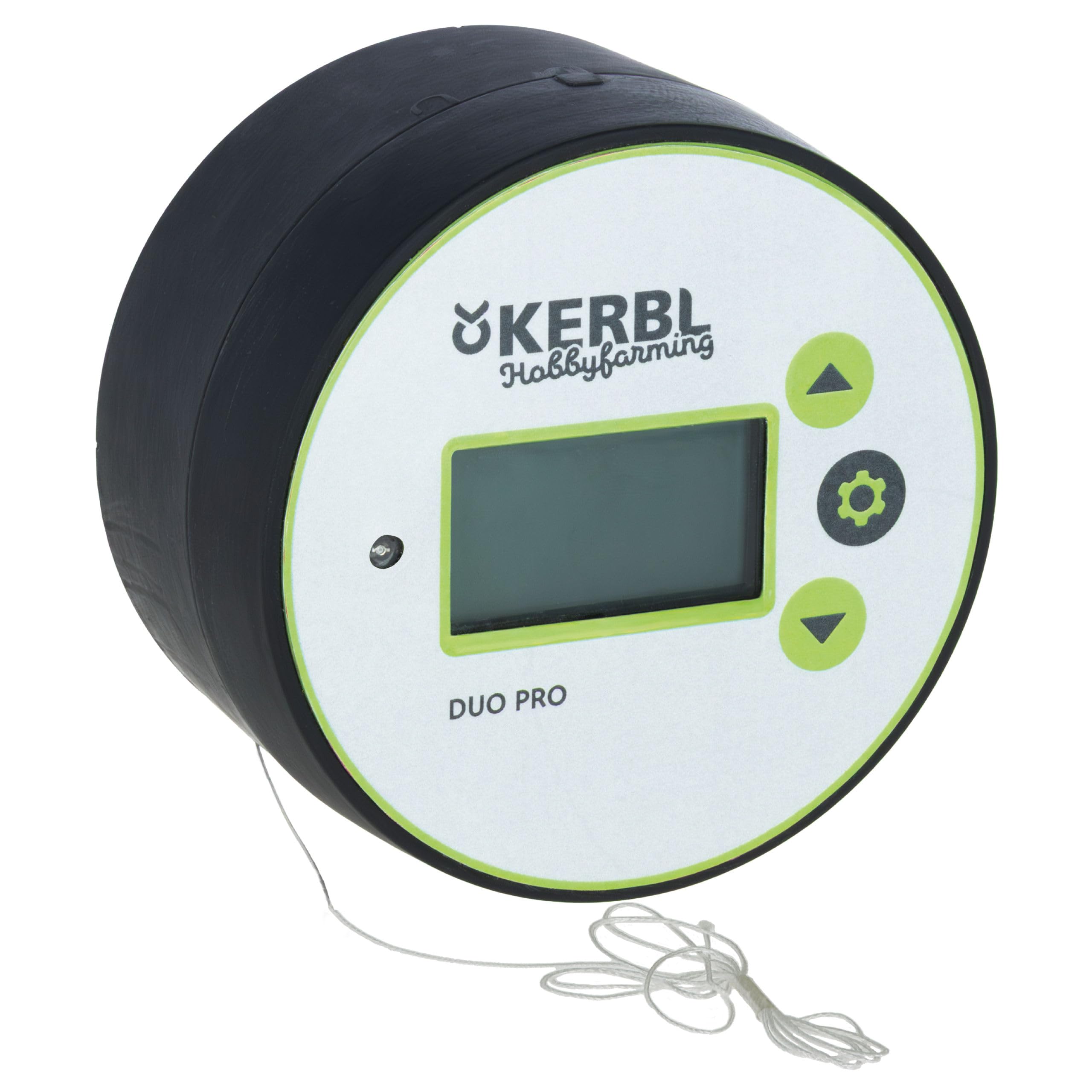 Kerbl Hobbyfarming Steuerung Duo Pro, Hühnerklappe, Hühnertür, Kunststoff, Licht- und Zeitsteuerung, Netz- und Batteriebetrieb