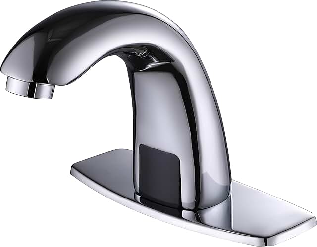 Charmingwater Touchless Bathroom Sink Faucet, Motion Automatic Sensor Fa...
