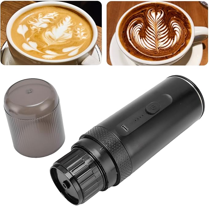 Cafetera Portátil Automática para Cápsulas con Batería y Bomba de Presión miniatura 8