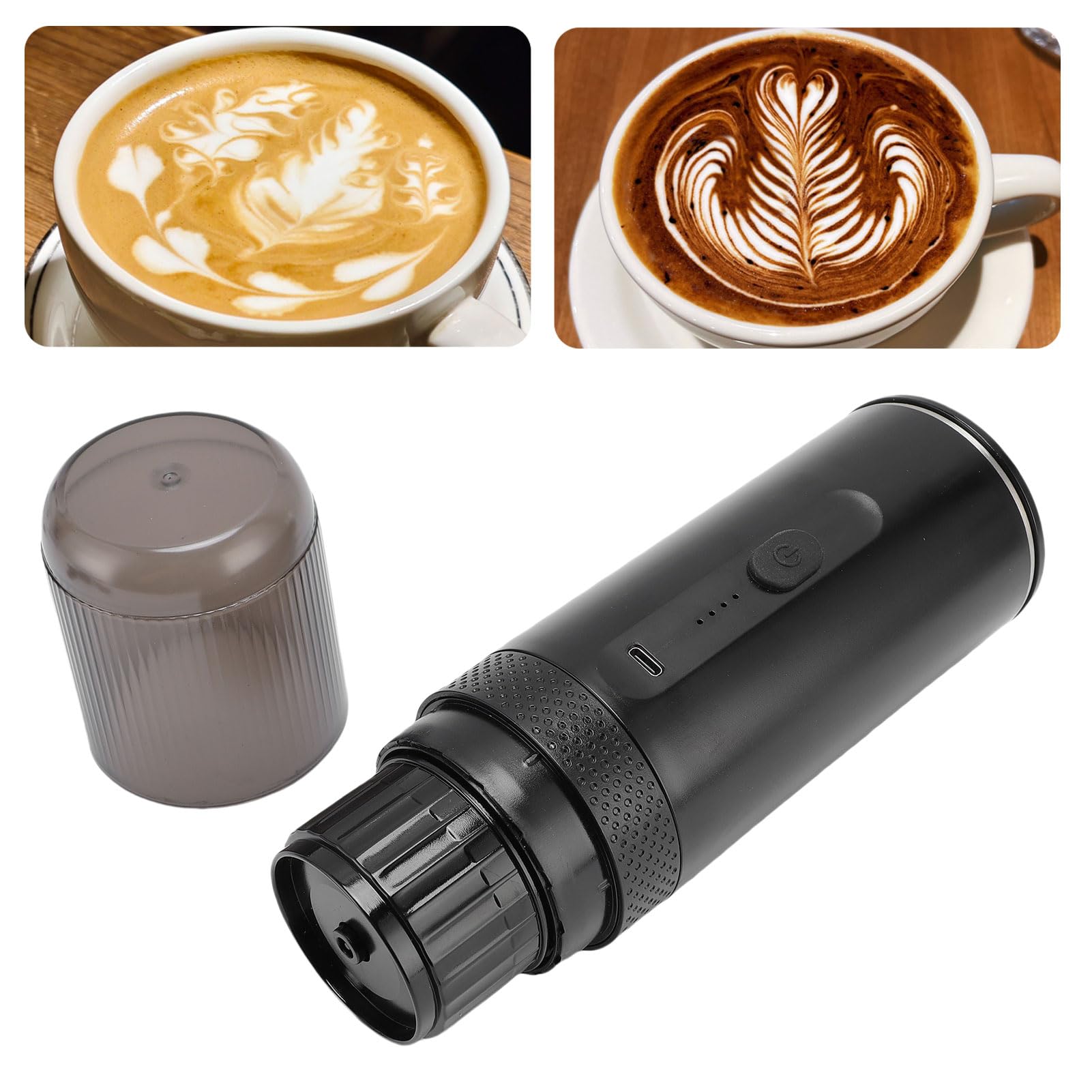 Capsule Cafeter, Macinetta di caffè Portatile Wireless con Cavo USB per Viaggiare
