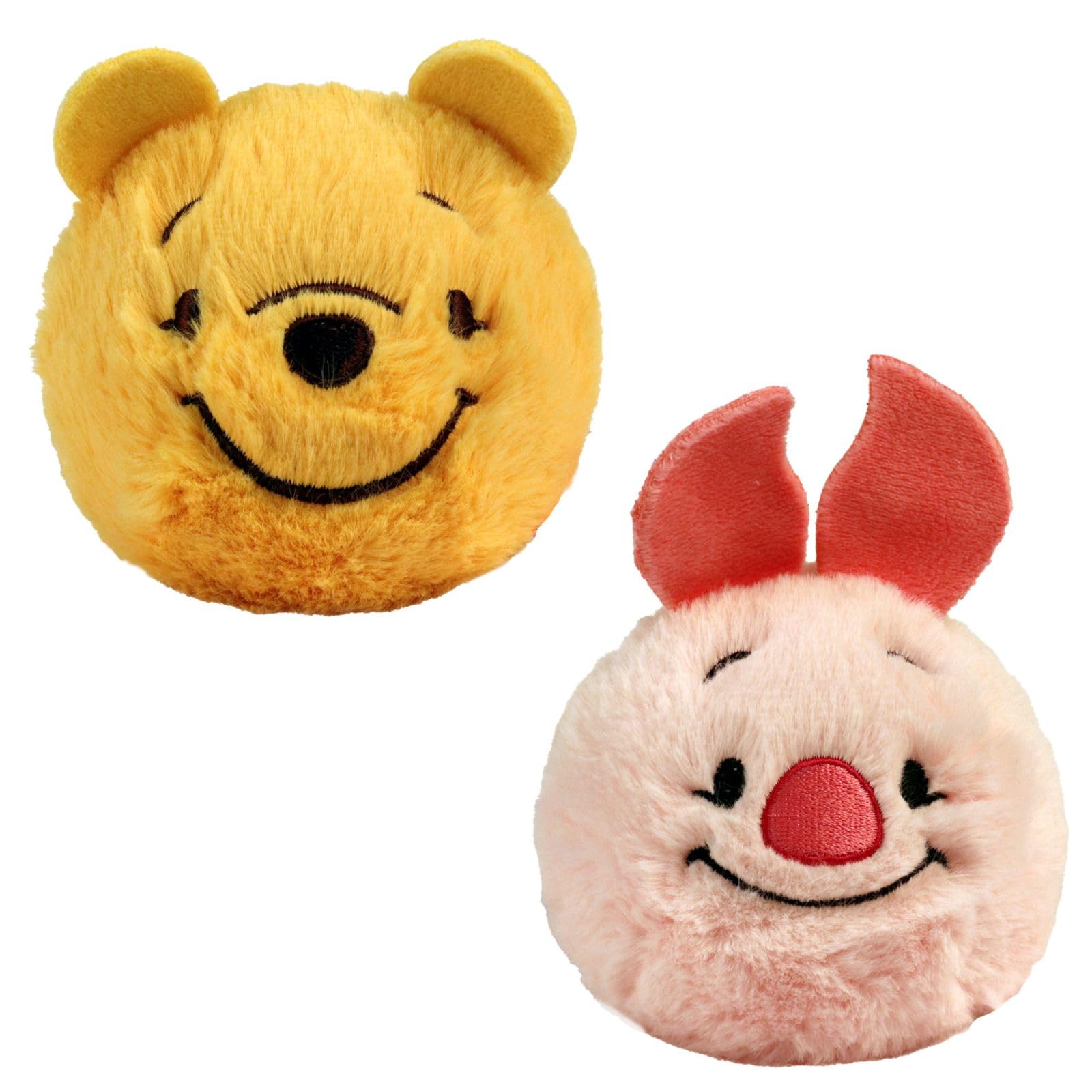 TY Winnie The Pooh and Piglet Bouncers 2 Piece Plush Set – Soft Plush Bouncy Toys for Kids – Collectible Cuddly Character Gift — image 1