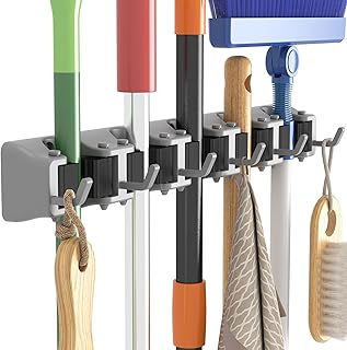 Lifewit Broom Mop Holder Wall Mountedï¼ŒHeavy Duty Broom 