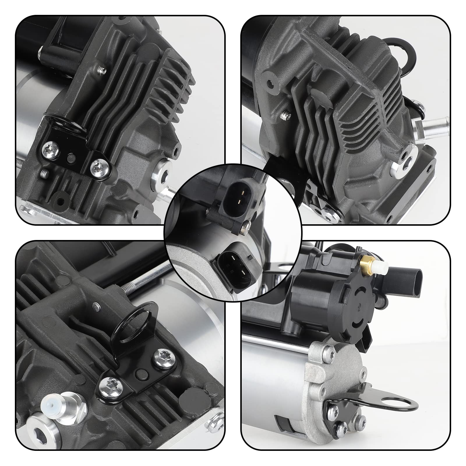 Air Suspension Compressor - Mercedes C-Class, CL, S-Class -4