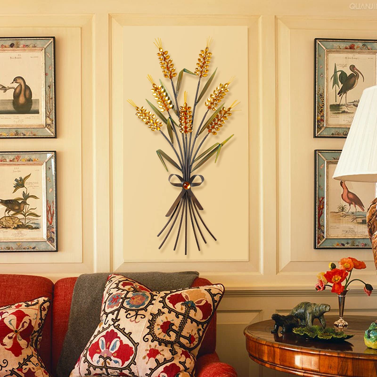 【美品】壁掛け　金属　置物　ヨーロッパ　インテリア　工芸品　美術品　A2795 楽天市場】A002252WD135金属工芸品 アイアン 壁掛け 北欧調 高級