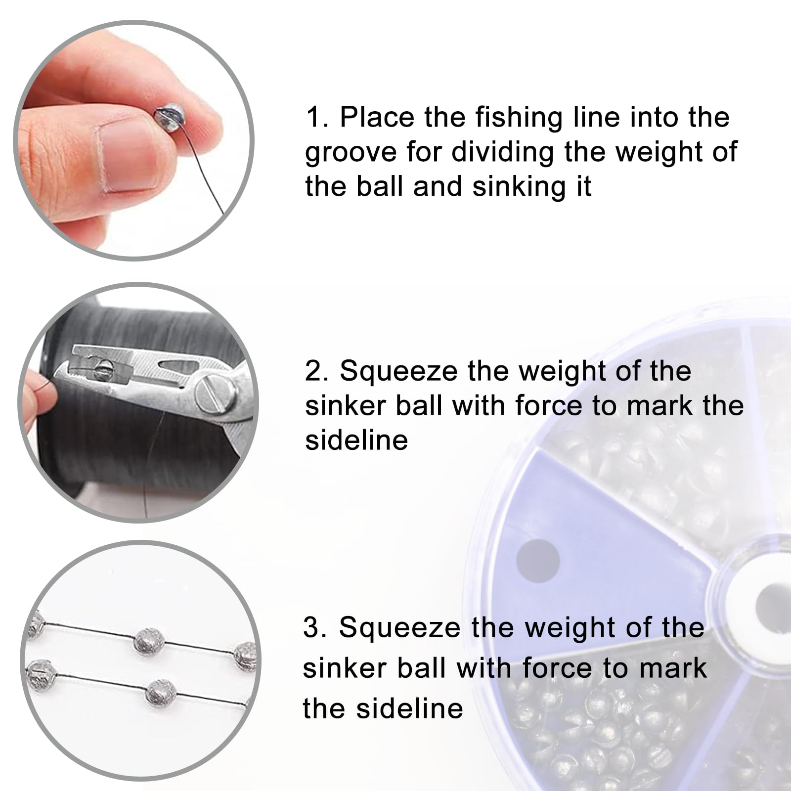 10 pcs Flotadores de Pesca de Mar con Plomos Pesca Boyas de Pesca de Diferentes Tamaños Bobbers para Pesca Nocturna en El Mar (0.6g/0.8g/1.2g/2.5g/3g/4.5g)