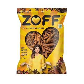 Zoff Dalchini Whole | 100g | Naturally Aromatic | Organic Cinnamon Stick | Authentic Cinnamon Sticks Original