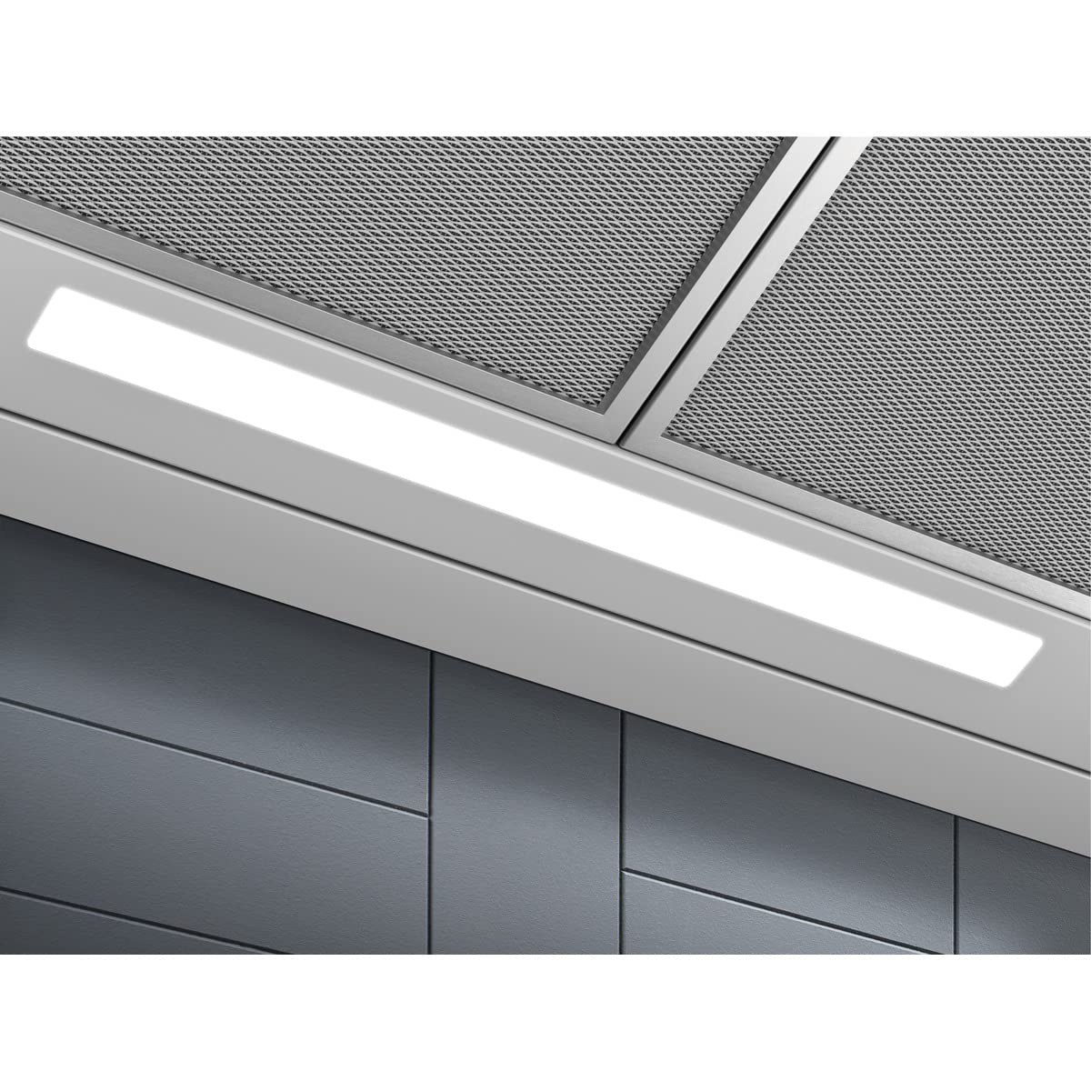 Electrolux LFP419X Hotte aspirante amovible, 90 cm, 3 vitesses, puissance maximale 440 m3/h, contrôle des boutons, lumières LED, filtre à charbon lavable anti-graisse, Inox, classe C