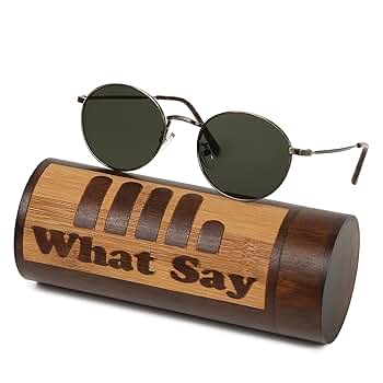 NOSWEAR クリアフレーム ラウンドサングラス NOSWEAR クリアフレーム