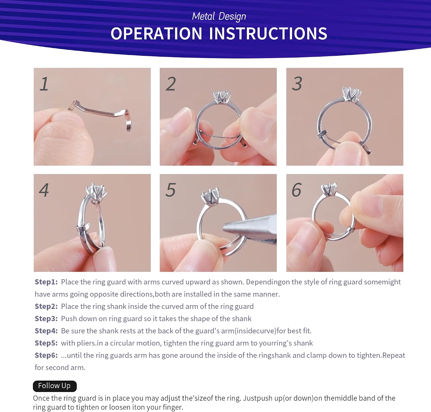 15-Pack Silver Ring Size Adjuster & Reducer,Invisible Sizer Set for Loose Rings,2 Styles 6 Sizes Spiral & 3 Sizes Metal Guard, Stop Rings from Falling Off for Men and Women
