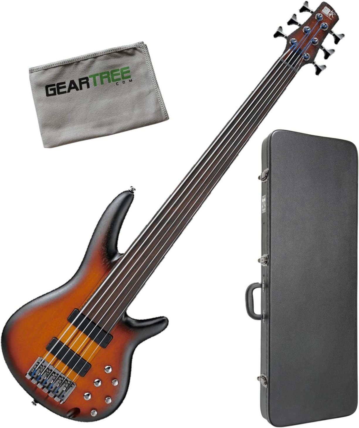 Ibanez SRF706 BBF Brown Burst SR Bass 6str