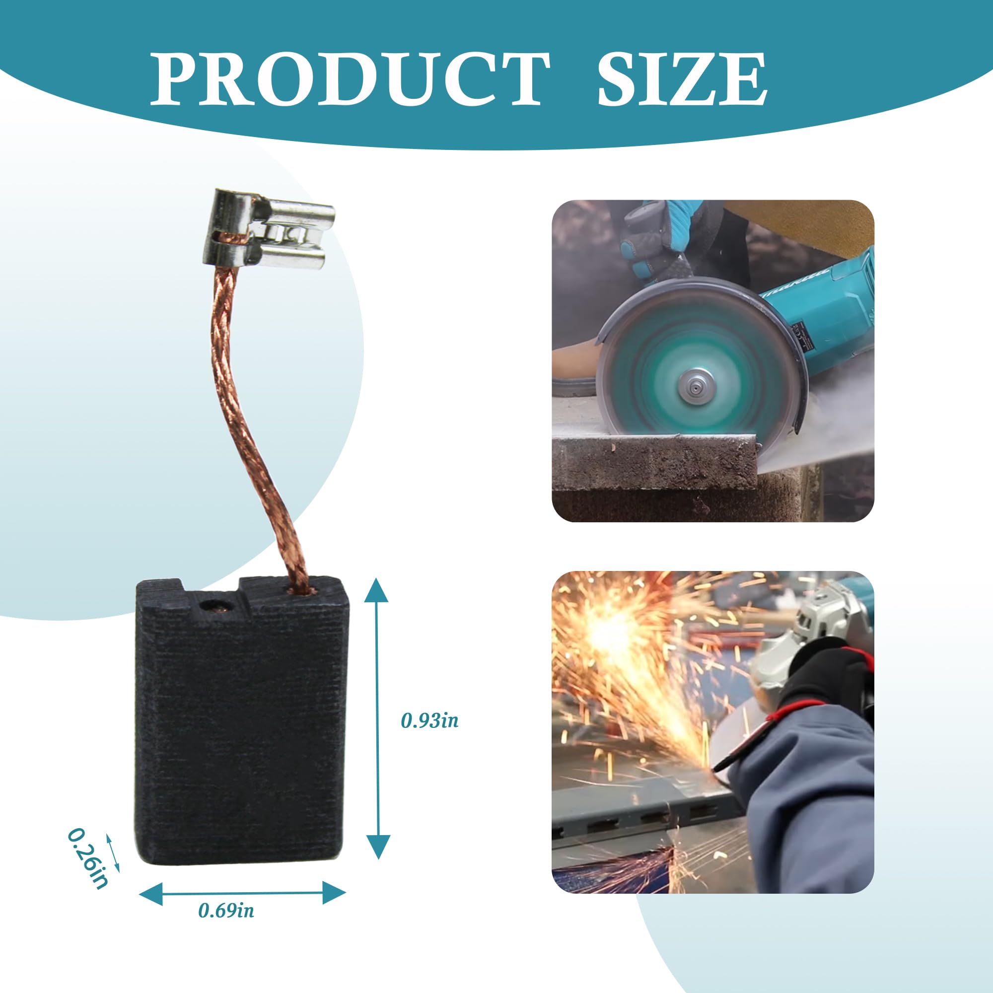 Amazon.com: Carbon Brush Set 197128-4 CB-218 Fits for Makita