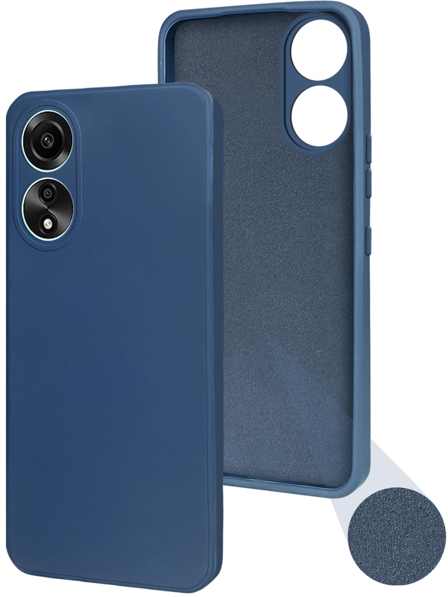 Jkobi Back Case Cover for Oppo A78 4G (Matte Finish Silicone with Inside Fiber Cloth) (B0D9NPZZWS) Amazon Price History, Amazon Price Tracker