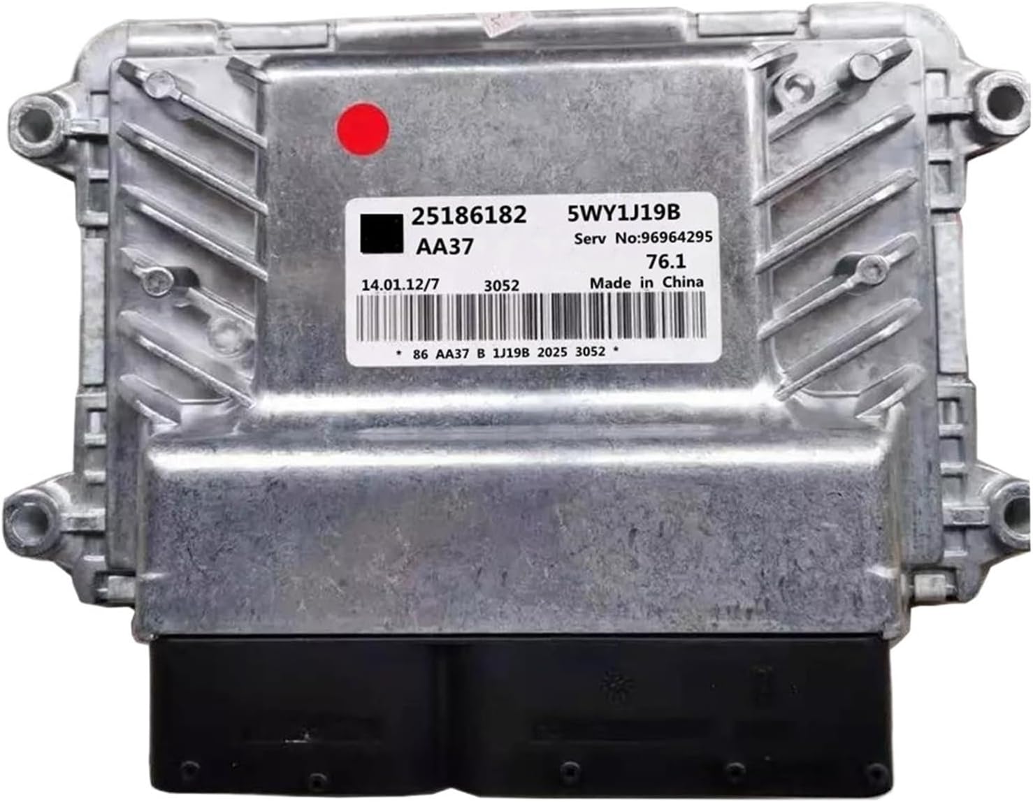 Original Car Engine Computer Board ECU with Program 25186182 5WY1J19B 5WY1J45A Compatible with Cruze