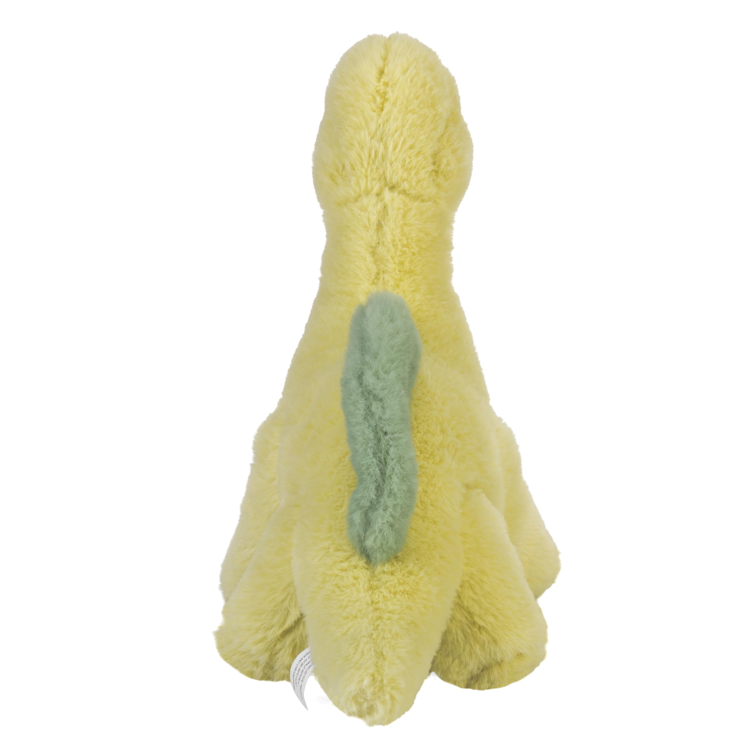 Wild Republic Mellowkins Eco Mini Brochiosaurus, Kuscheltier, 28 cm, Plüschtier, Füllung aus recycelten Wasserflaschen gesponnen