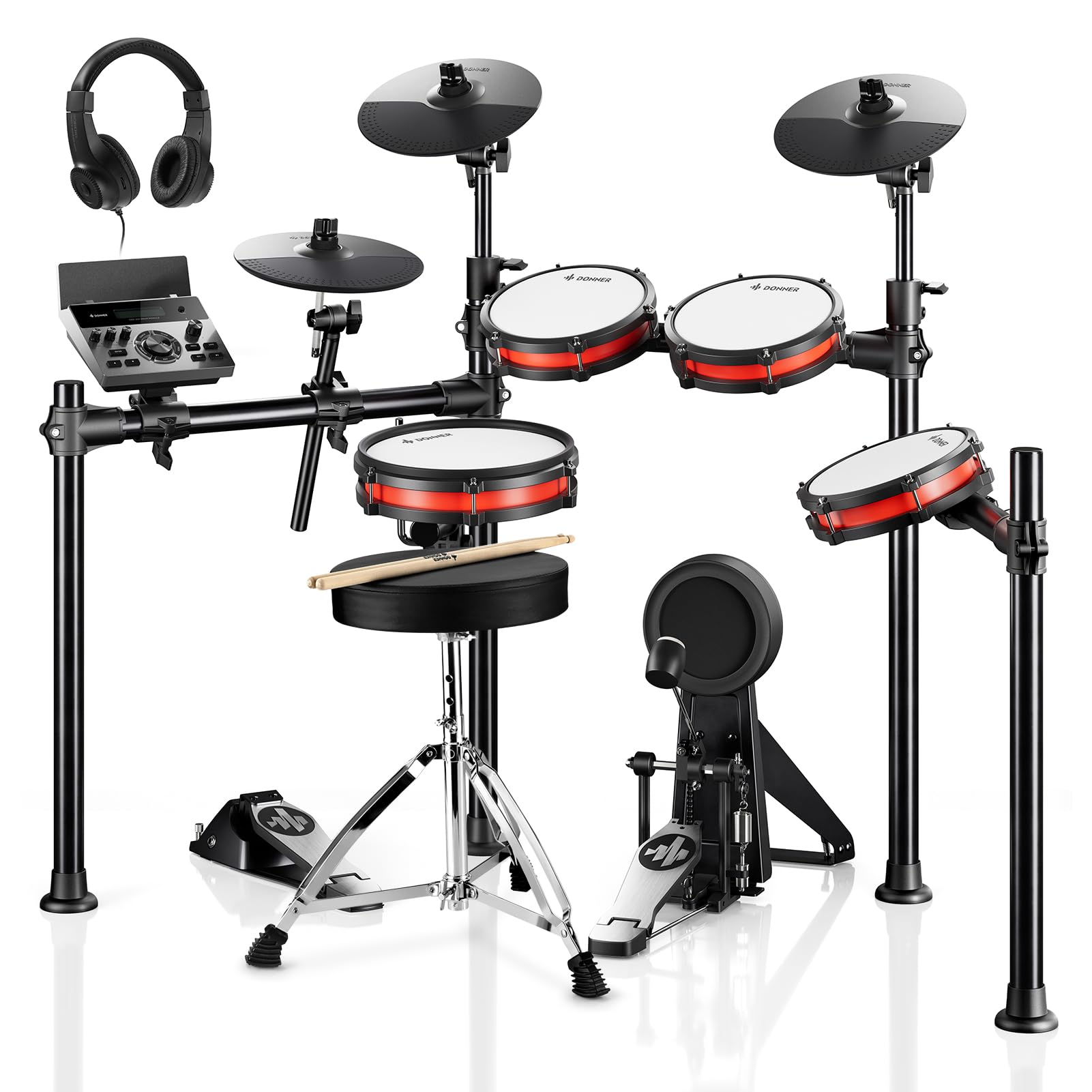 Donner Electronic Drum Set with Bluetooth,