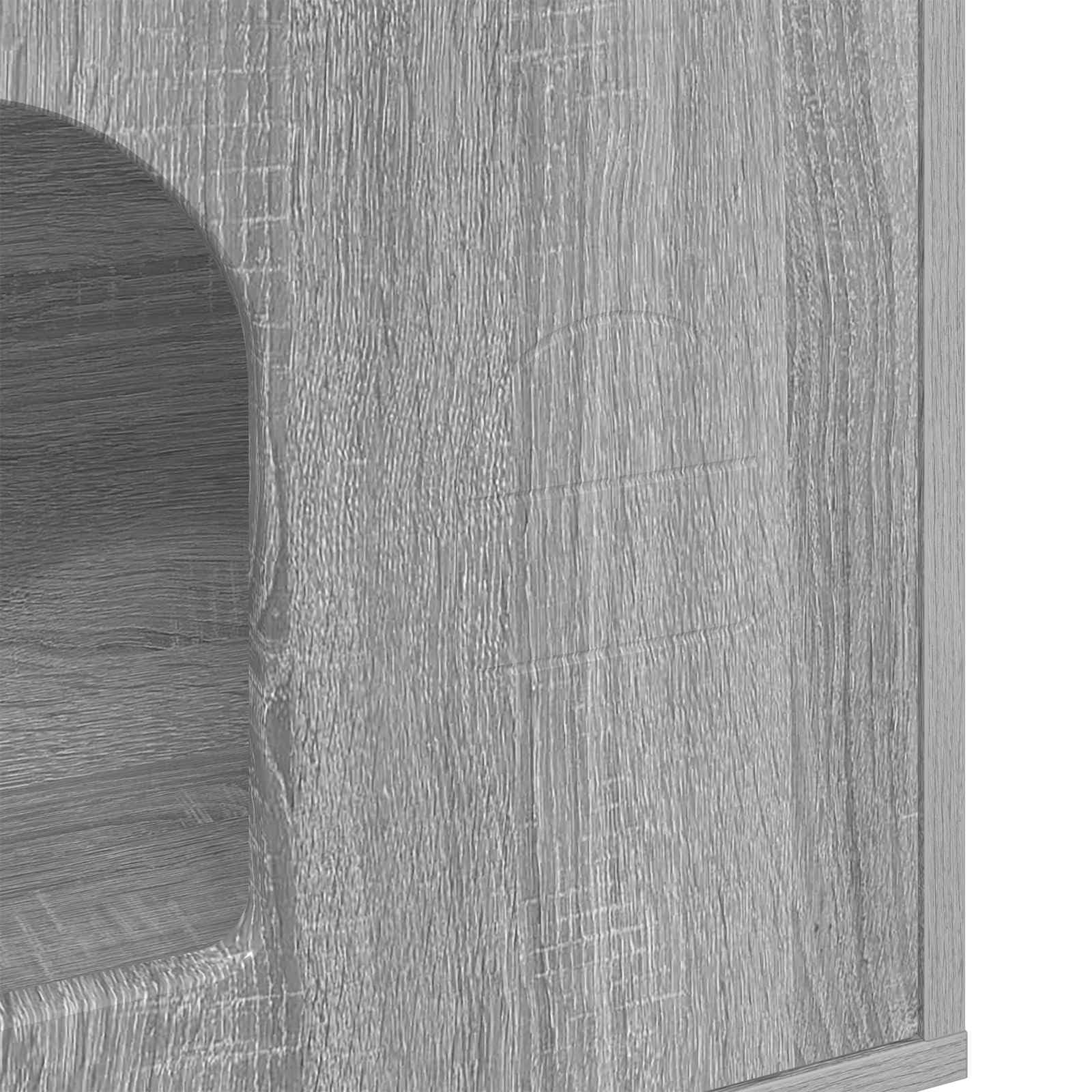 vidaXL Katzenhaus Sonoma-Grau 51 x 30 x 52 cm Holzwerkstoff