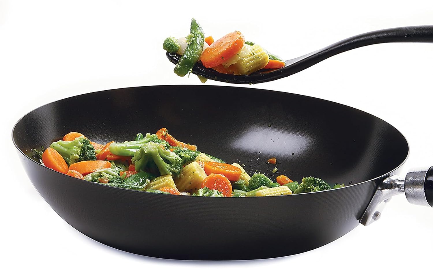 Norpro Jumbo Fiskie - Fork & Whisk,Black - Image 2