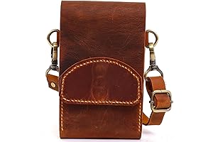 Genuine Leather Crossbody Phone Bag for Men: The Perfect Blend of Functionality and Style