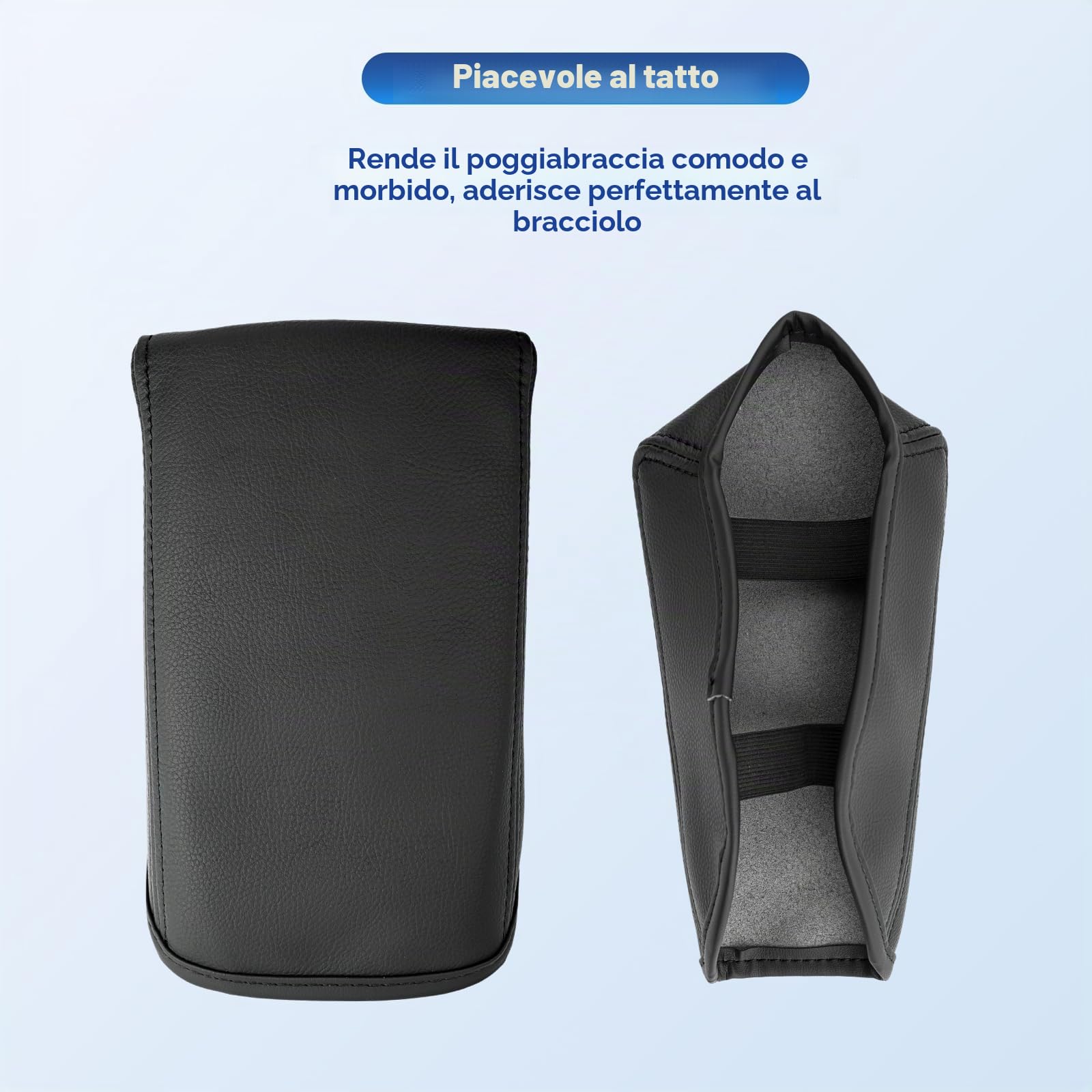 CDEFG Compatibile con VW Polo MK6 AW1 2018-2024 2025 Taigo Copertura per Bracciolo Coperchio di Protezione della Scatola per Parti Console Centrale Guscio Antigraffio Auto Polo AW Accessori