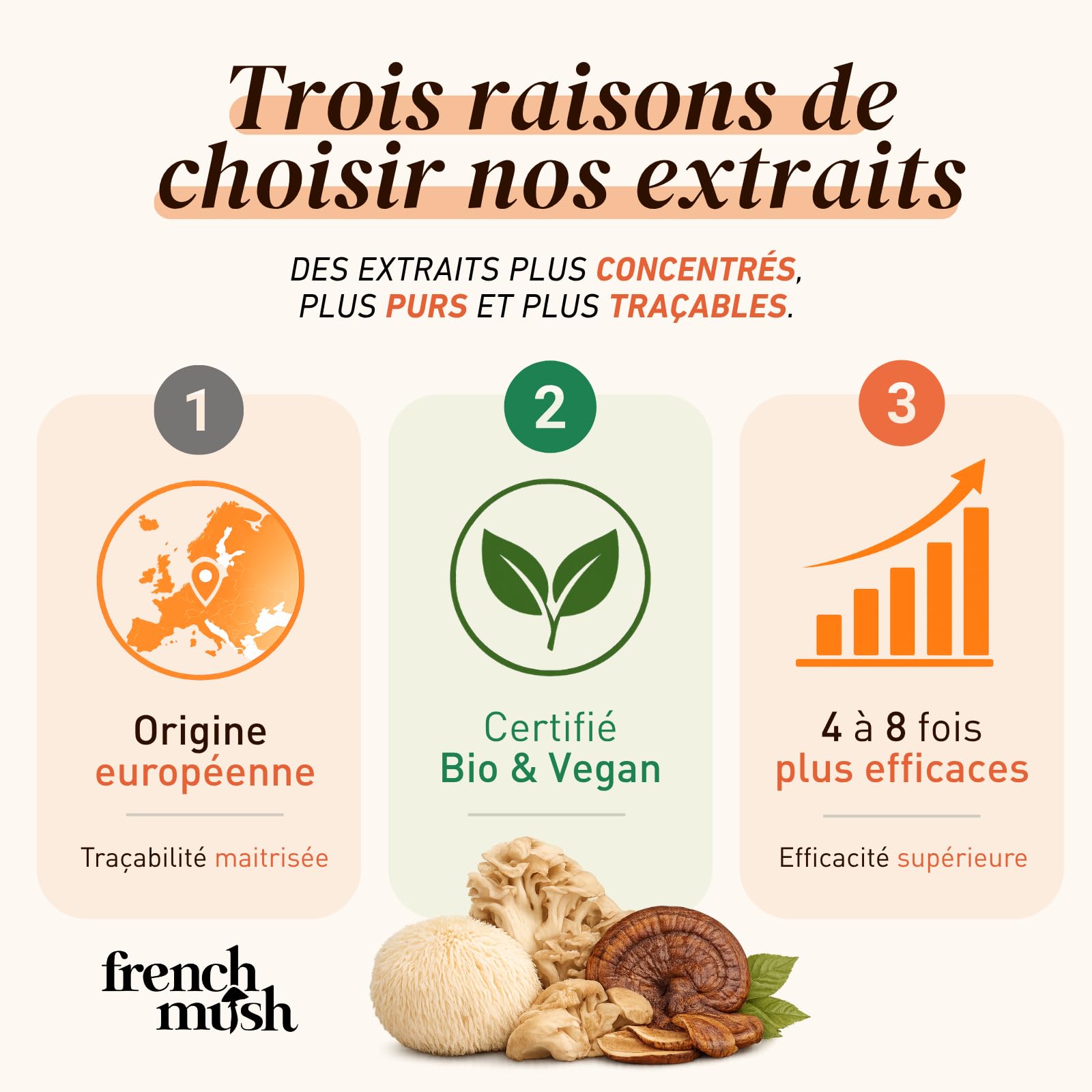 Cordyceps Bio - 56 Gélules Vegan - Champignon Pour Bien-Être, Performances Physiques, Énergie - 1 à 2 Gélules Par Jour - Complément Cordyceps Mushroom, Fabriqué en France