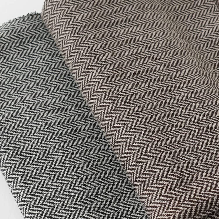 Amazon | 原ウール Bishwool シンカージャガード ヘリンボーン 50cm