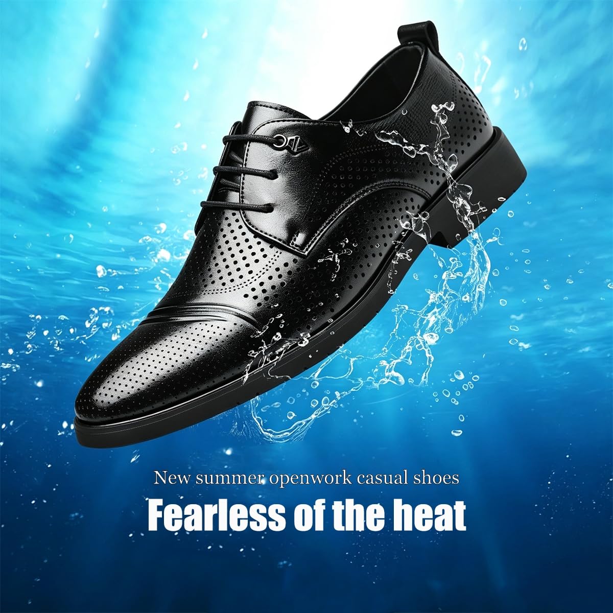 Scarpe Eleganti in Pelle da Uomo Scarpe Oxford Punta Classiche, Stringate e Traforate, per Matrimoni e Smoking Ballo