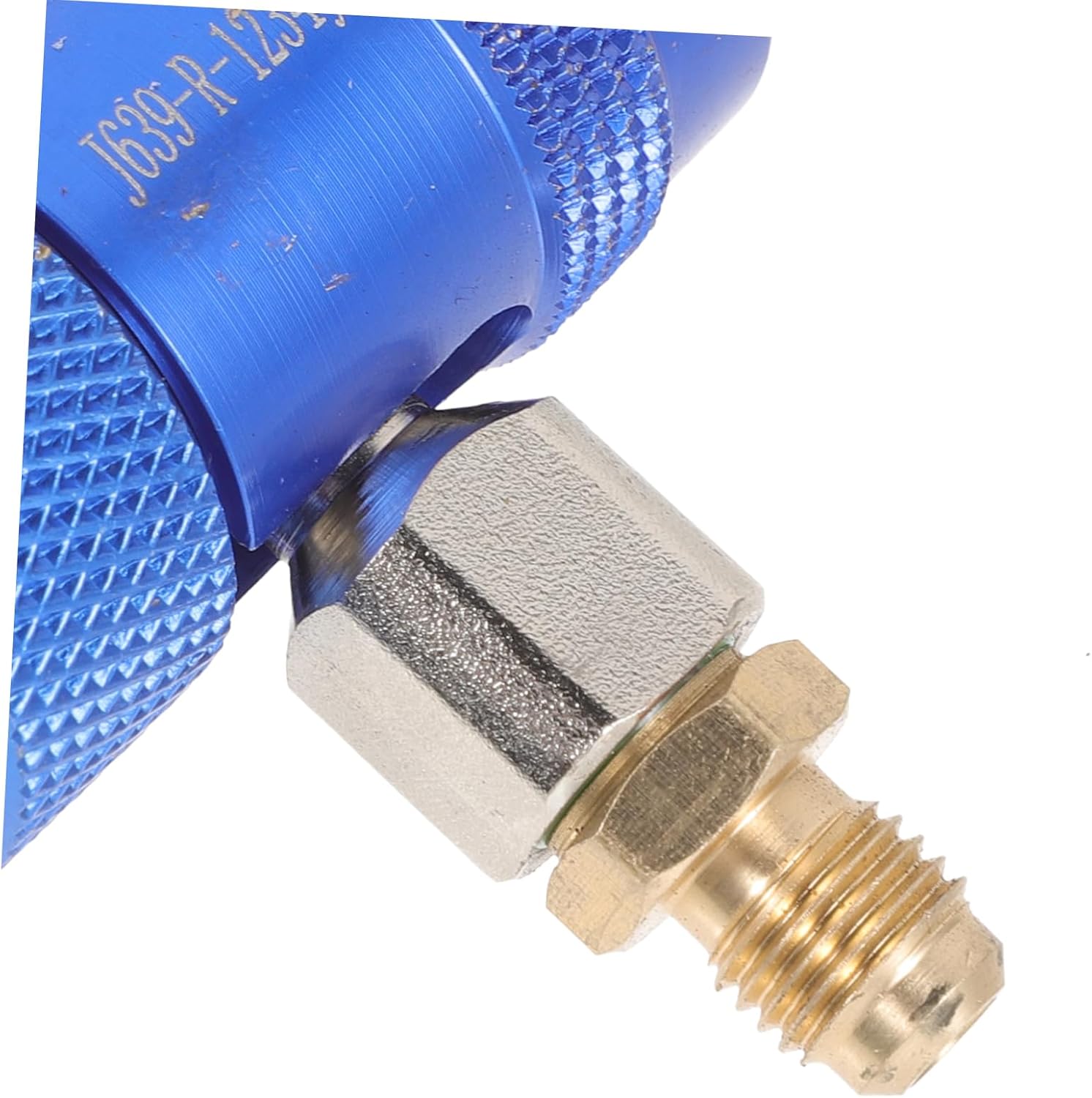 4pcs Adjustable Car Air Conditioner Adapters Premium Connectors Low Side Quick Couplers for Automotive Refrigerant System