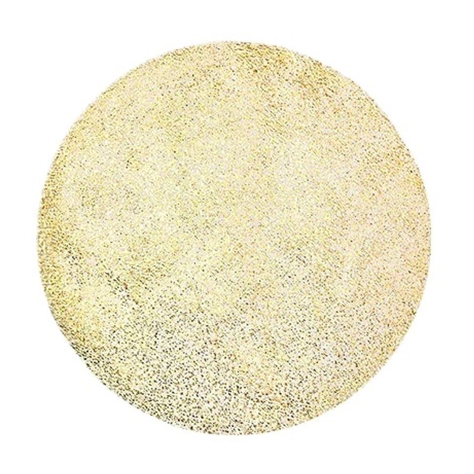 10/20/30/40/50pcs Disposable Gold Placemats Set Leaf Round 13 Inch For Dining Table Wedding Birthday Party Holiday Home Decoration(40pcs B)