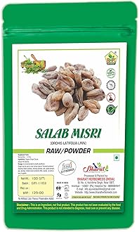 Bharat Salab Misri Powder 25gm | Polygonatum Verticillatum | Salabmisri | Salab Mishri | Salab Misri | सालम मिश्री