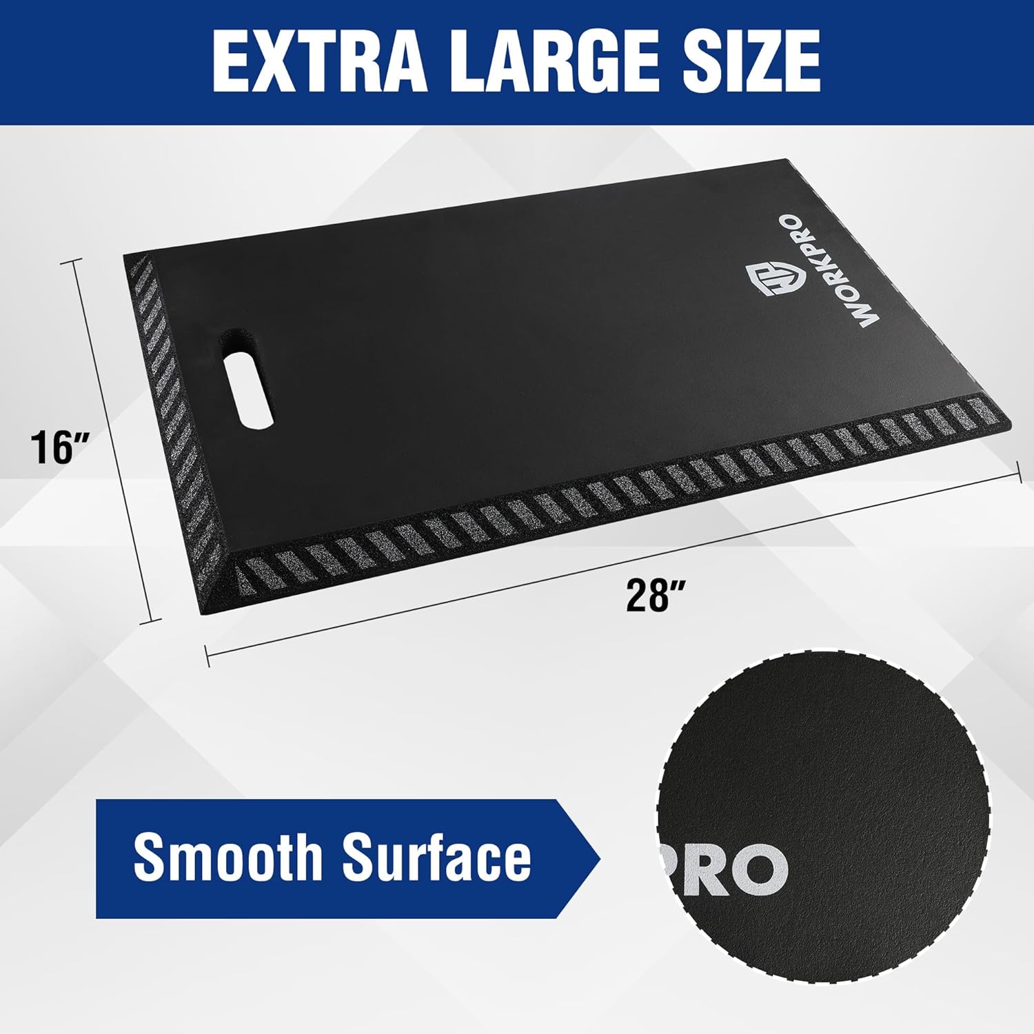 WORKPRO Garden Knee Pads Extra Thick 28" Kneeling Pad