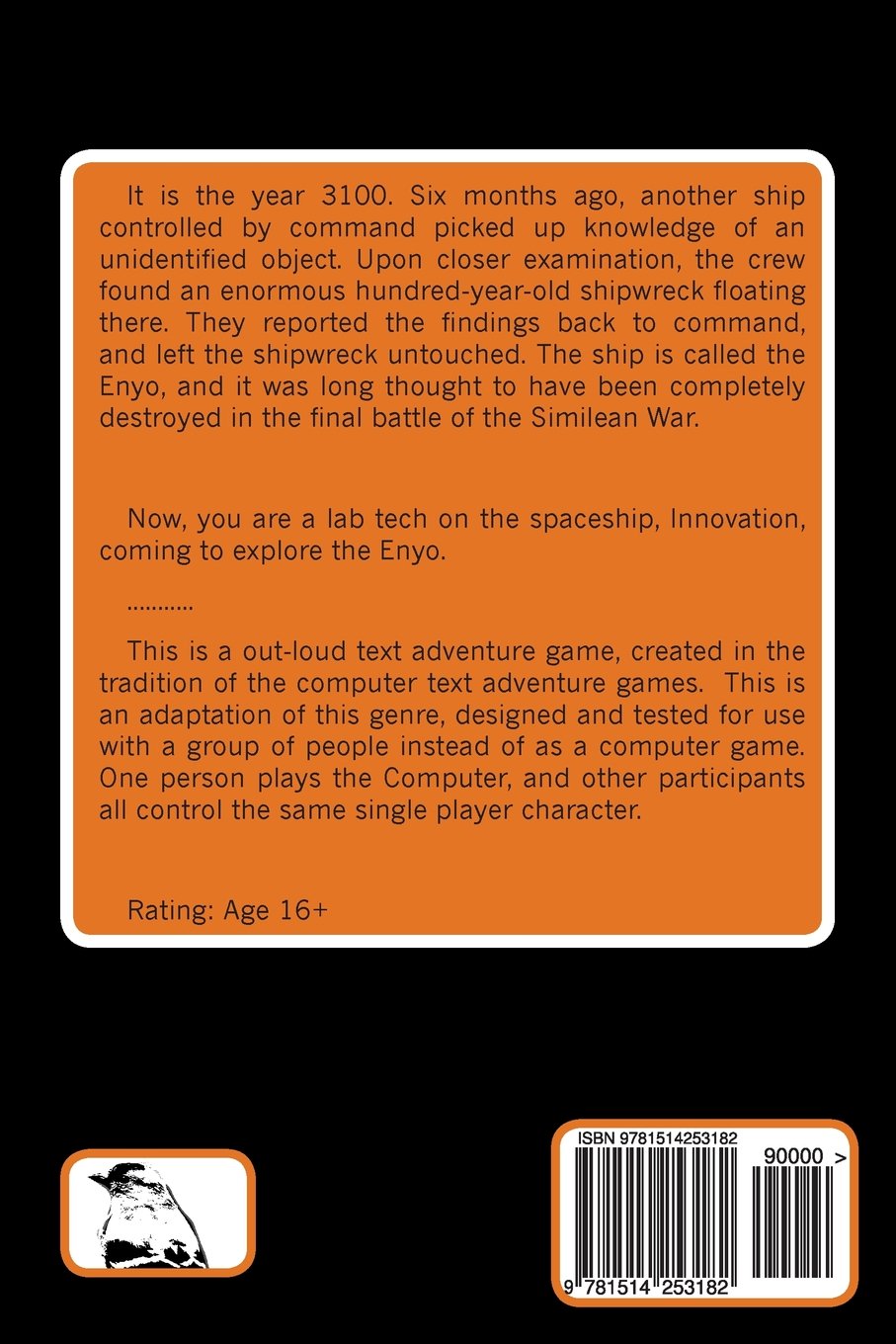 Ghost Ship Enyo: An Out-Loud Text Adventure Game : Granger, K N: Amazon.de:  Bücher