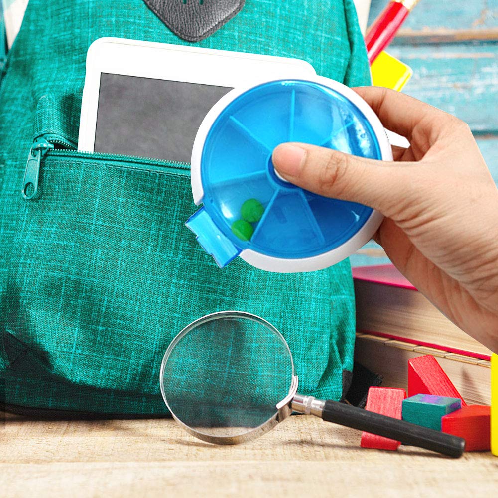 Scatola Portaoggetti A Cassetto Tipo 28, Scatola Portapillole Settimanale Per Mattina