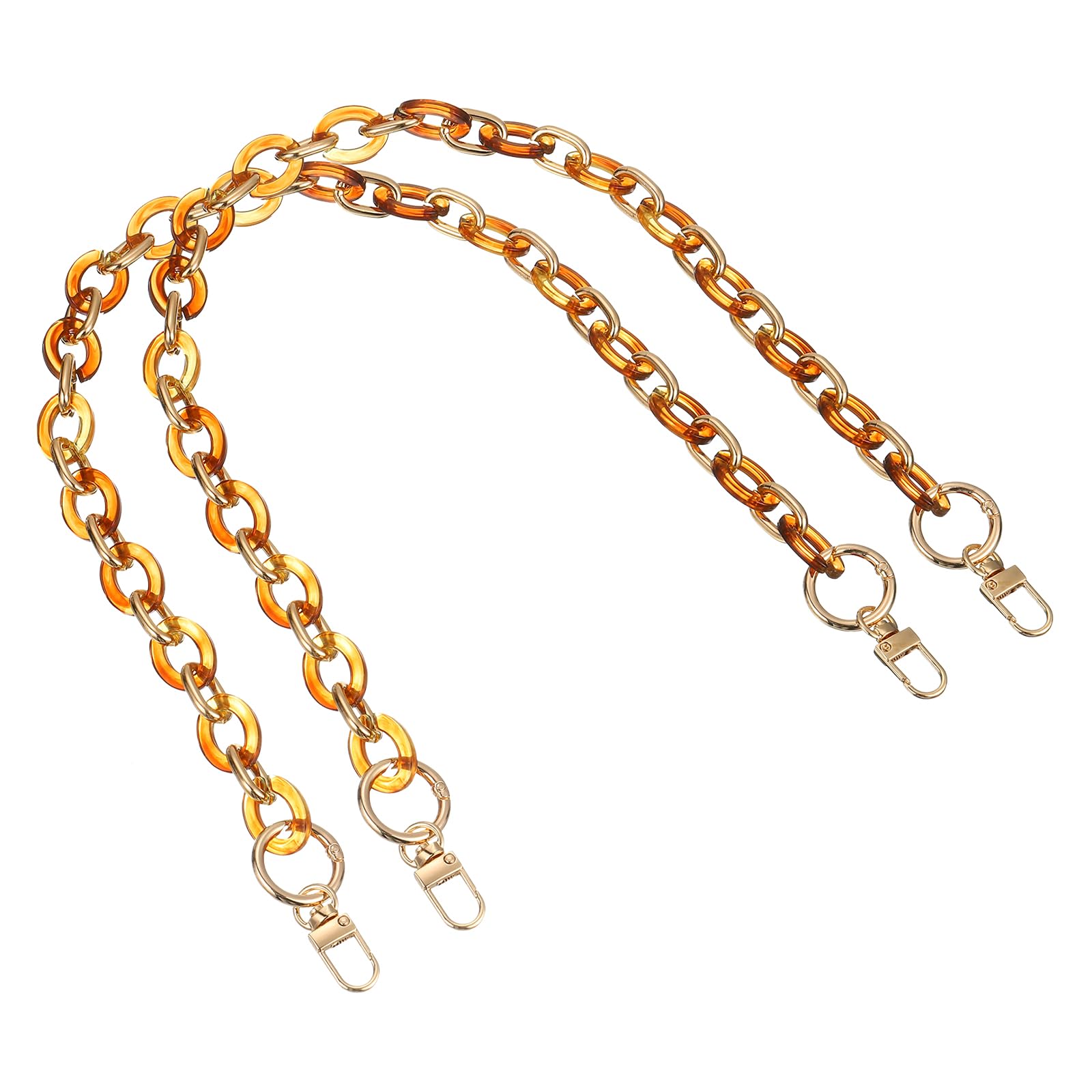 Amazon.com: uxcell 2Pcs Purse Chain Strap, 24 Inch Acrylic Purse