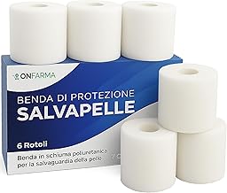 ONFARMA BOX 6 SALVAPELLE cm 7x27 mt Benda sottile in schiuma poliuretano