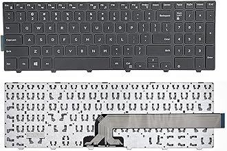 Wefly Laptop Keyboard for Dell Inspiron 15 3000 5000 3541 3542 3543 3551 3558 5542 5545 5547 5558 5559 Series (Without Backlite)