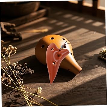 6hole Mini Ocarina Musical Instrument Beginner Ceramic Flute Ocarina Music for Boys and Girls