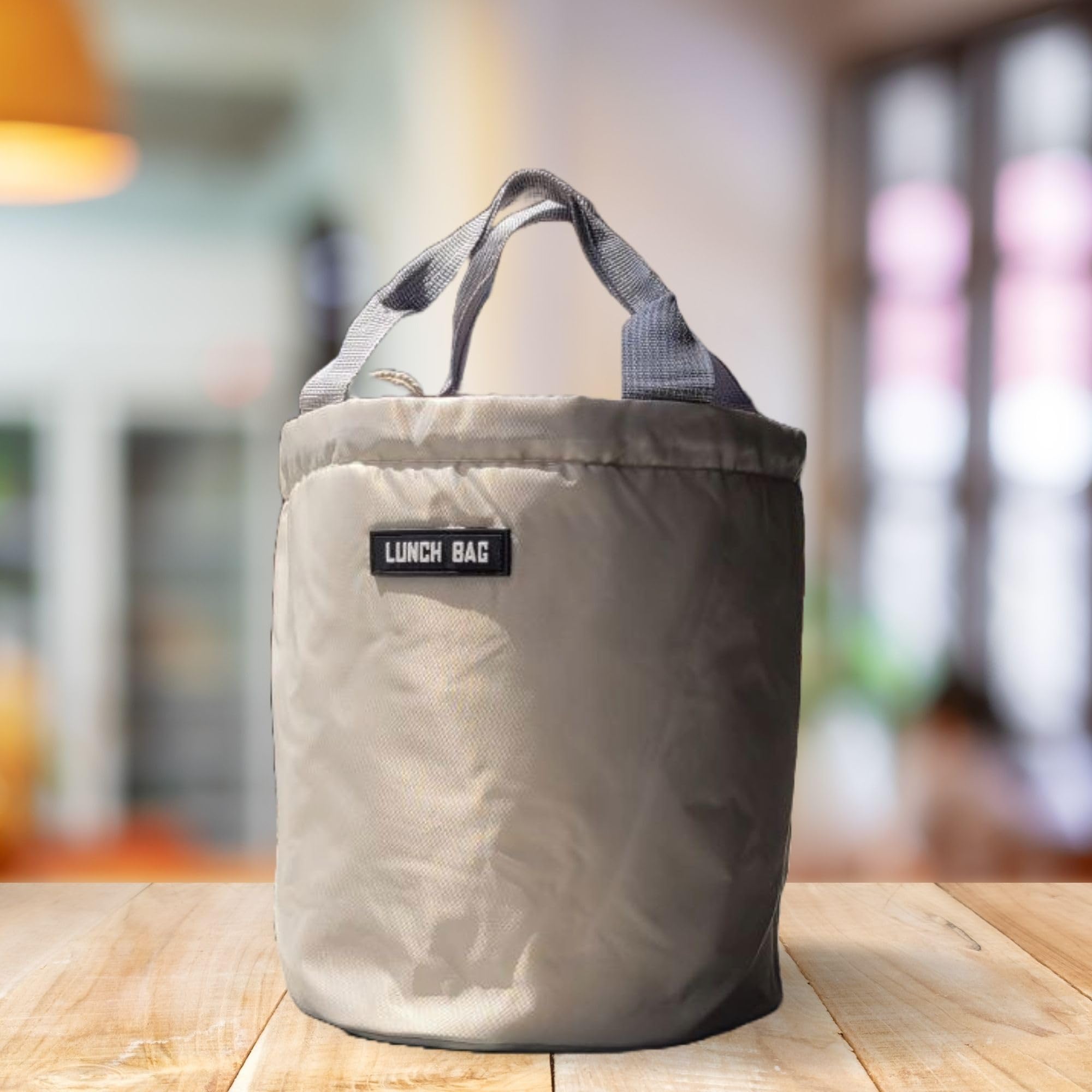 FONSIE Big Water Resistant Lunch Bag Black, Tiffin Bag, Travel Lunch Pouch, Food Storage Bags with Handle for Office, College, School, Picnic, Camping, Tiffin Box - Suitable for Men, Women and Kids (B0D3HKVDJJ) Amazon Price History, Amazon Price Tracker