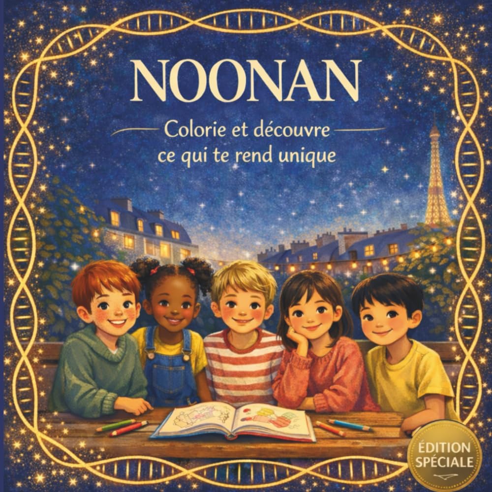 Noonan – Colorie et découvre ce qui te rend unique