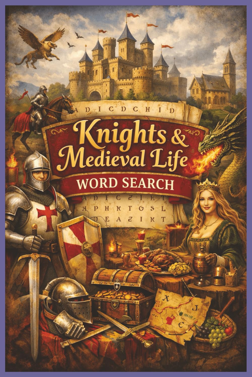 World Mythology Word Search: Gods, Heroes & Legends: 50 Epic Puzzles Featuring 600 Mythical Names from Ancient Civilizations (Word Search Puzzle Collection)