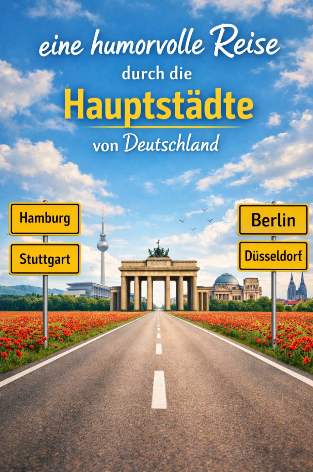 Eine humorvolle Reise durch die Hauptstädte von Deutschland: „Eine augenzwinkernde Entdeckungstour durch Deutschlands Kultur, Klischees und Kuriositäten