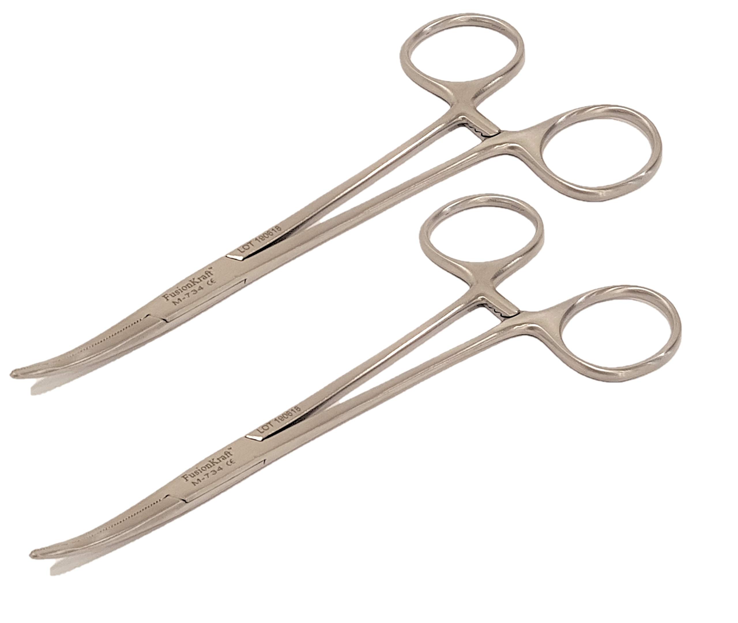 FusionKraft Mosquito (Crile) Artery Forceps, Curved, Serrated Jaws, 6" (Pack of 2) (B08R2Q7CSL) Amazon Price History, Amazon Price Tracker
