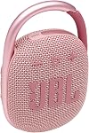 JBL Clip 4 - Portable Mini Bluetooth Speaker, Big Audio and Punchy bass, Integrated Carabiner, IP67 Waterproof and dustproof, 10 Hours of Playtime, Speaker for Home, Outdoor and Travel - (Pink)