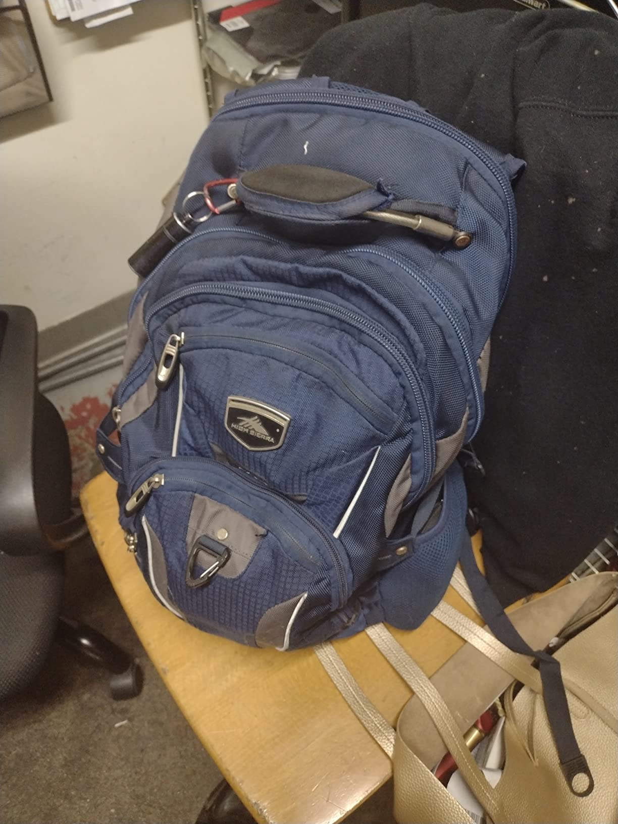 high sierra elite backpack blue