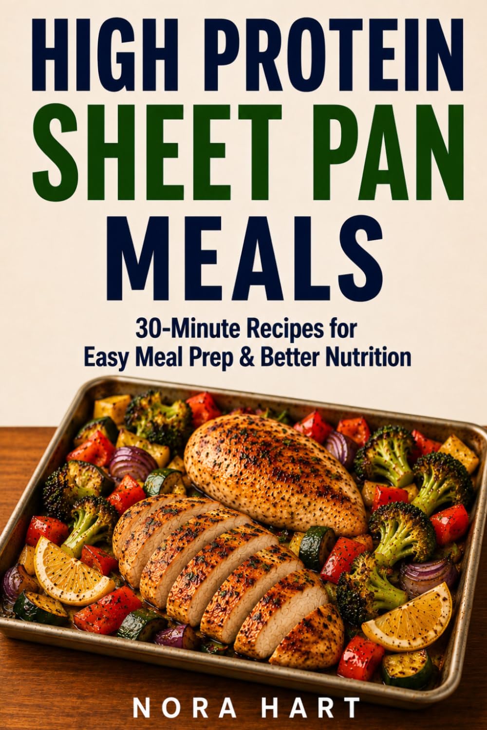 HIGH PROTEIN SHEET PAN MEALS: 30-Minute Recipes for Easy Meal Prep & Better Nutrition (High Protein Convenience Series)