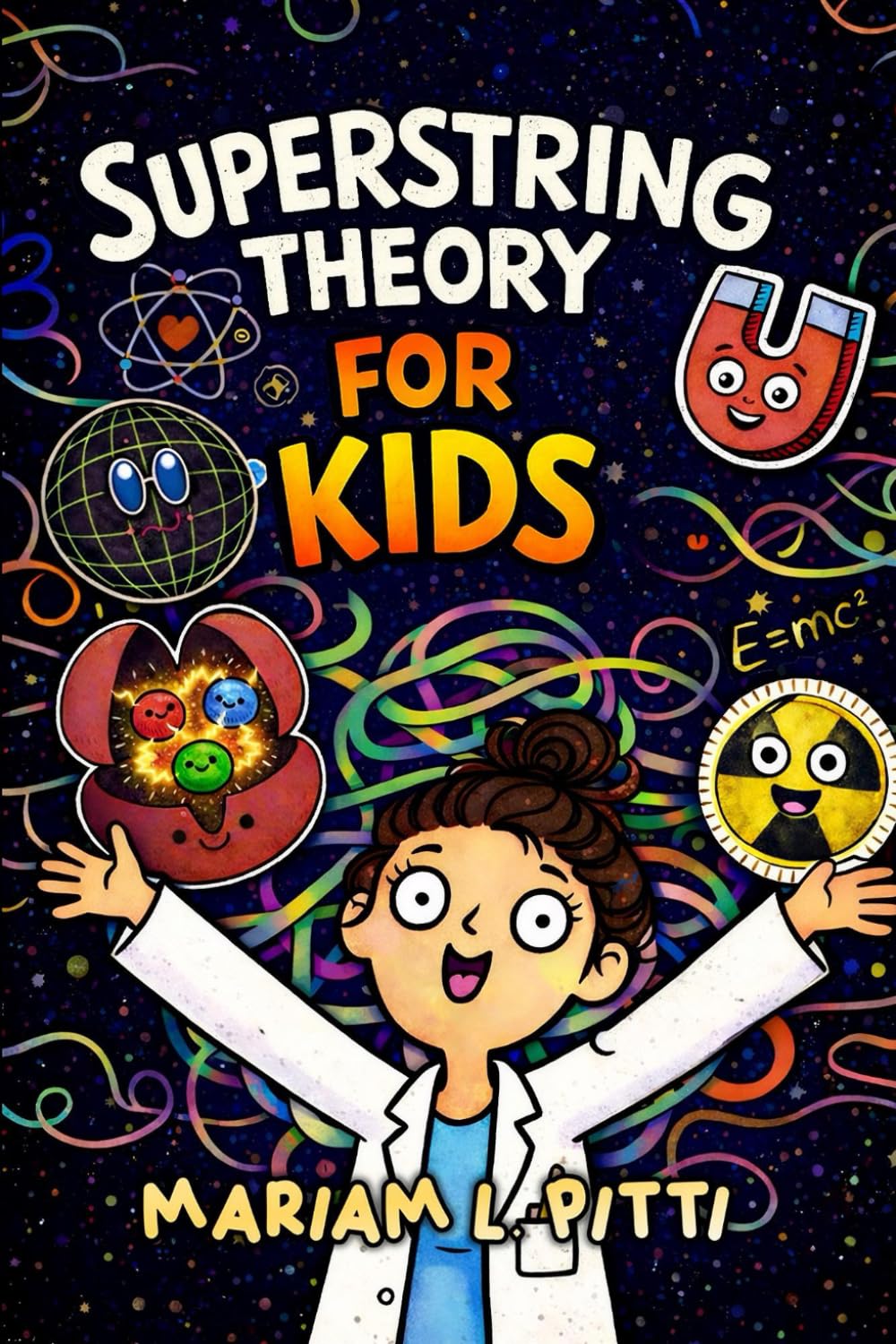 Superstring Theory for Kids: A Visual Journey Into the Smallest Building Blocks, Hidden Dimensions, and the Secrets of the Universe