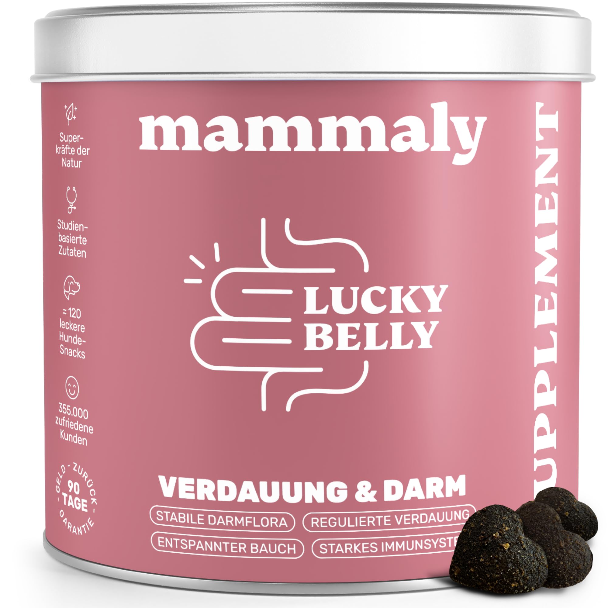 mammaly Lucky Belly® Verdauungs-Komplex mit Probiotika (bis 60 Tage)
