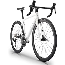 SAVADECK Starship Carbon Fiber Lightweight Road Bike Full Carbon Frame, Fork, Handlebar & Seatpost, Hydraulic Disc Brake with Shimano 105 R7100 24-Speed Drivetrain Racing Bicycle for Adults