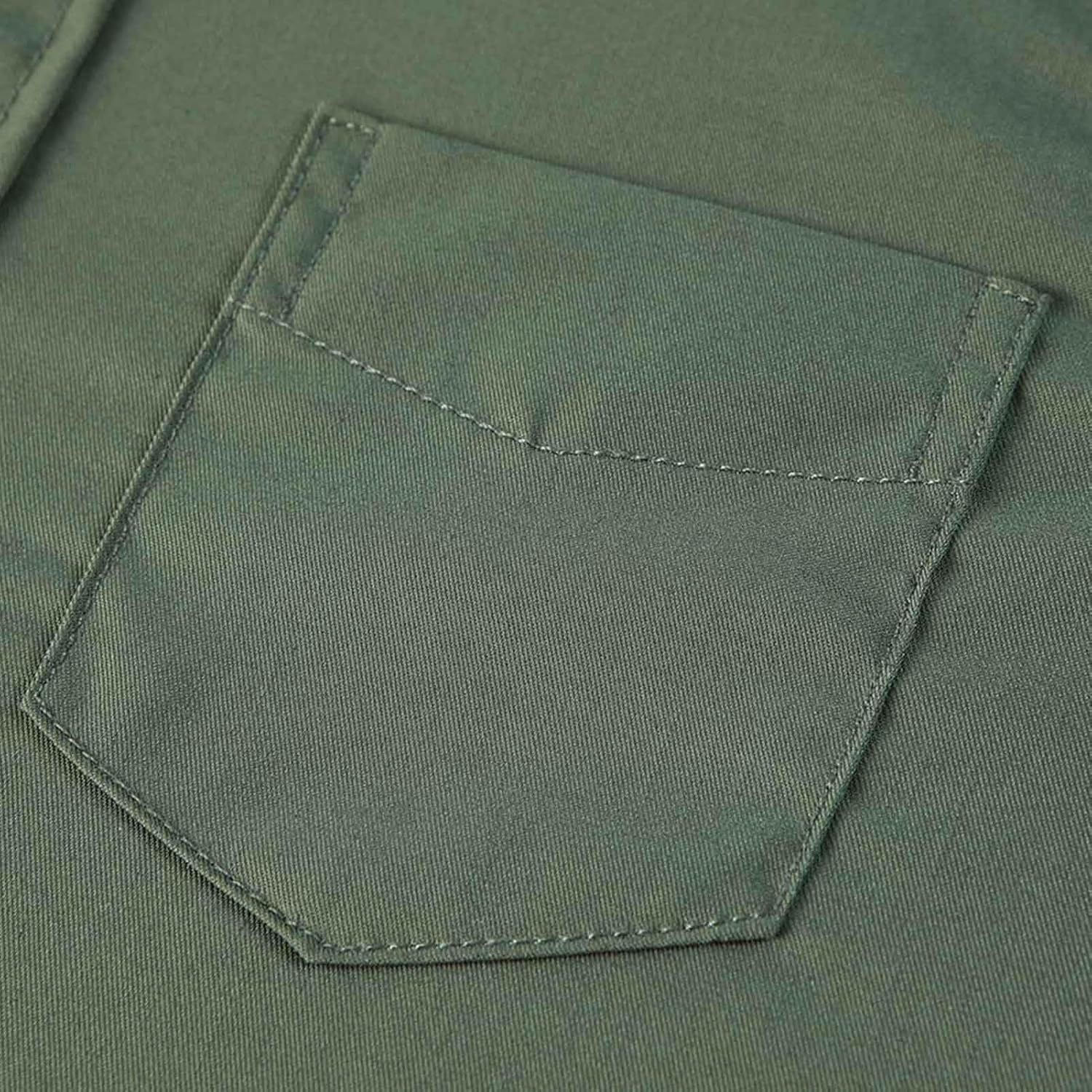 Boys' Short Sleeve Dress Shirt Casual Button Down Uniform Shirts - Image 4