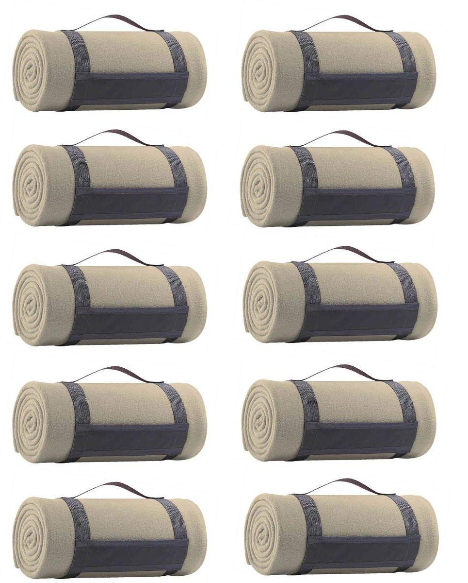 Plaids terrasses de restaurants PATOUTATIS lot de 10 couvertures 150x120
